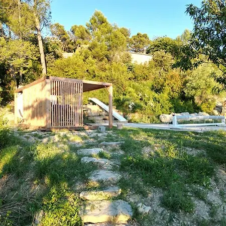 Maison D'archi 80's Avec Piscine Et Toboggan Villa Ventenac-Cabardès